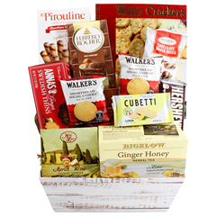 Crackers & Spreads Basket